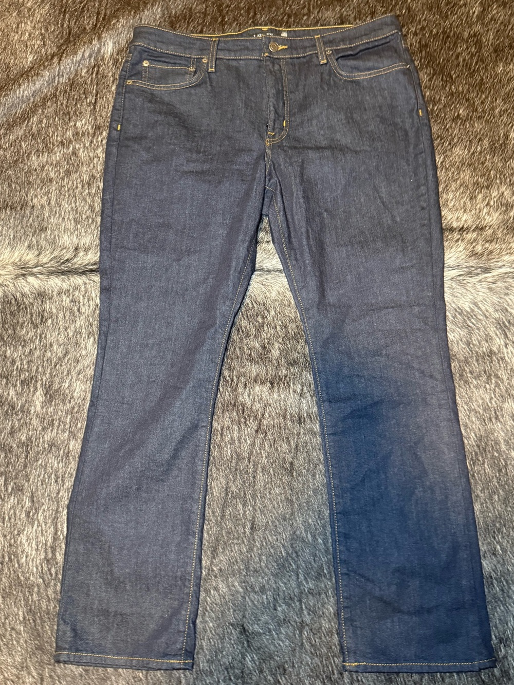 Lauren Ralph Lauren Dark Indigo Straight-Leg Jeans